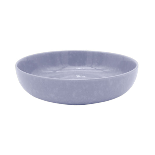 Lala Purple Salad Bowl 20cm - Stylish and Vibrant Ceramic Bowl in Purple - Perfect for Serving Salads, Pastas, or Sides - Ideal for Everyday Meals or Special Occasions