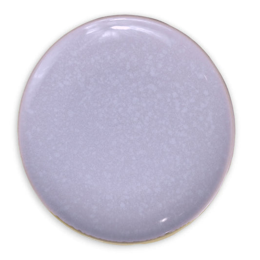 Lala Purple Dinner Plate 26cm - Stylish Ceramic Plate with Lala Purple Design - Perfect for Serving Main Courses or Large Meals - Adds a Vibrant and Elegant Touch to Your Dining Table