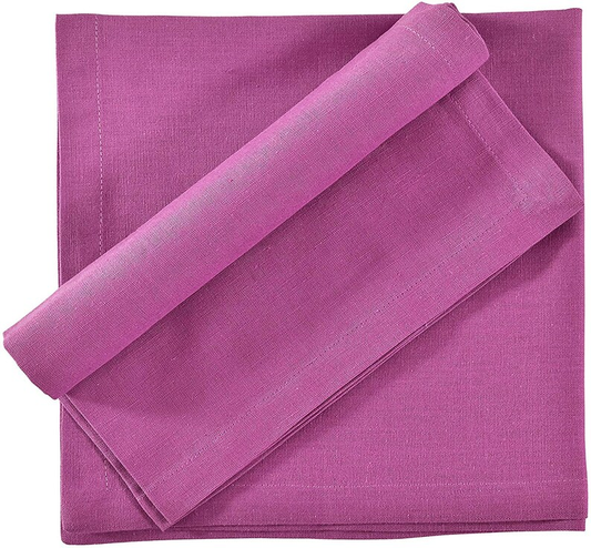 100% Cotton Pastoral Table Runner 50x300cm Purple