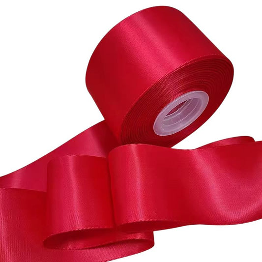 25mm Red Satin Ribbon