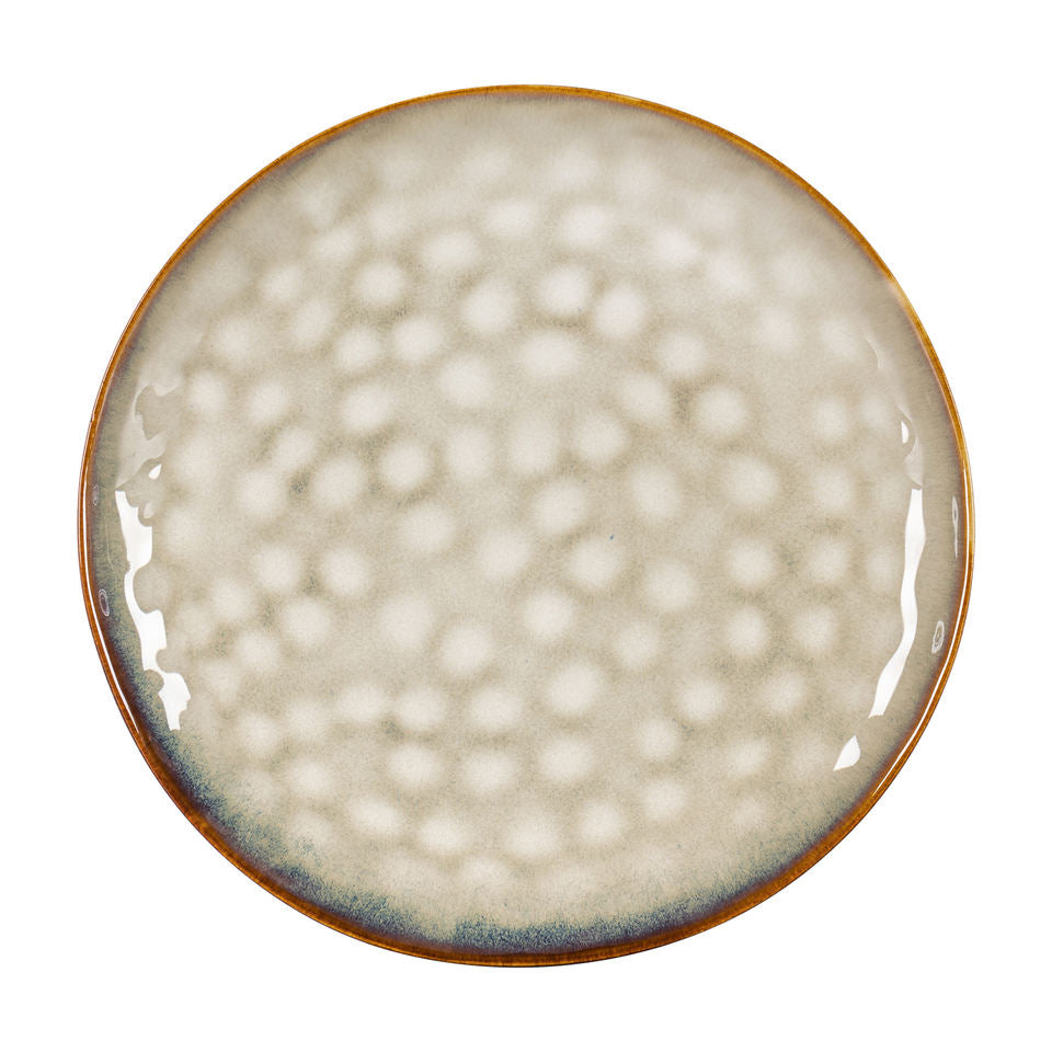 Elegant Color-Glazed Porcelain Royal plate - Classic Ceramic Plates - Premium Party Tableware for Dining & Entertaining