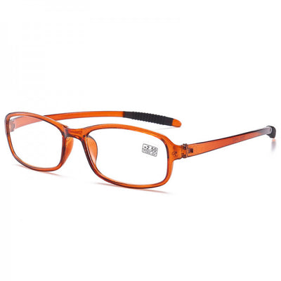 +300 reading glasses orange