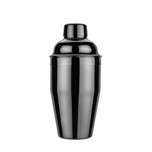 Sleek Matt Black 550ml Cocktail Shaker - Premium 304 Stainless Steel, Durable & Sustainable Bar Tool