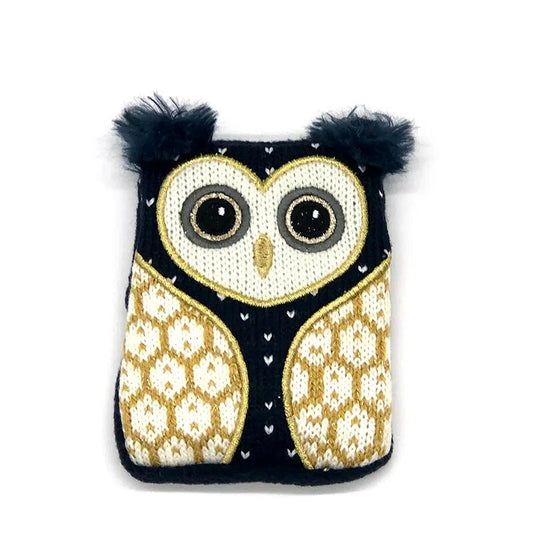 Click&Heat Owl Gel Hand Warmer - Reusable, Instant Warmth, Cute Design