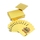 Gold Playing Cards - Premium Plastic, Gold Silver Black, Entertainment Deck