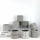 Factory Wholesale Ceramic Flowerpot - Porcelain Flower Pots & Planters - Eco-Friendly Ceramic Clay Plant Pots - Ideal for Indoor & Outdoor Use - 13.5x13.5x12.5 cm Package Size - Elegant Design for Stylish Plant Display