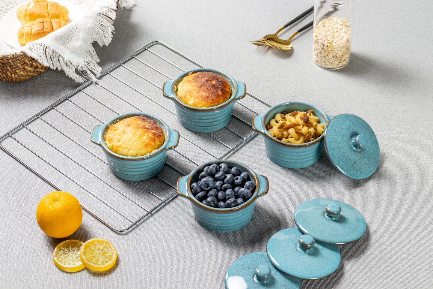 Mini casserole Bowl Teal