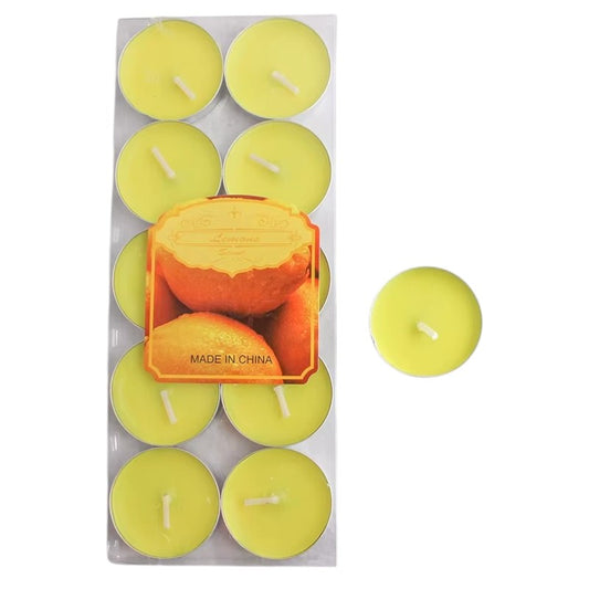 Tealight Candle 12 pack Yellow