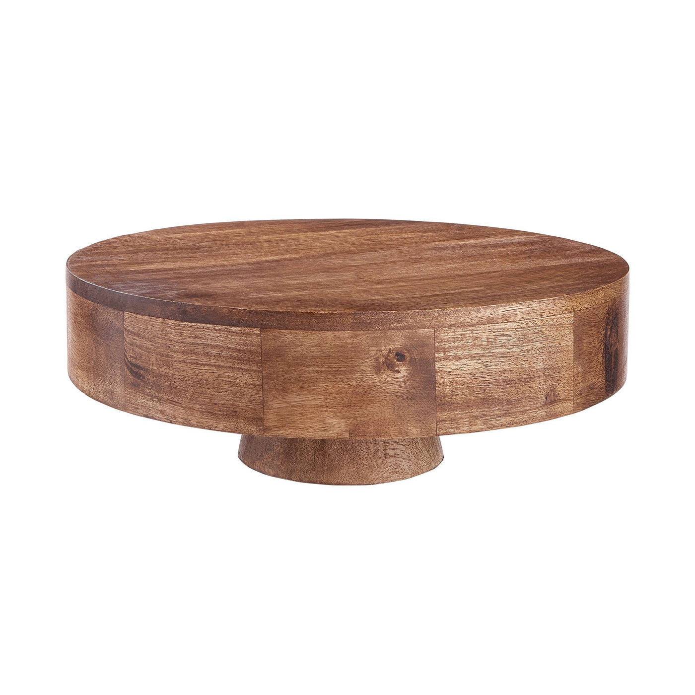 MANGO DAYS Wooden top with base Ã˜35cm