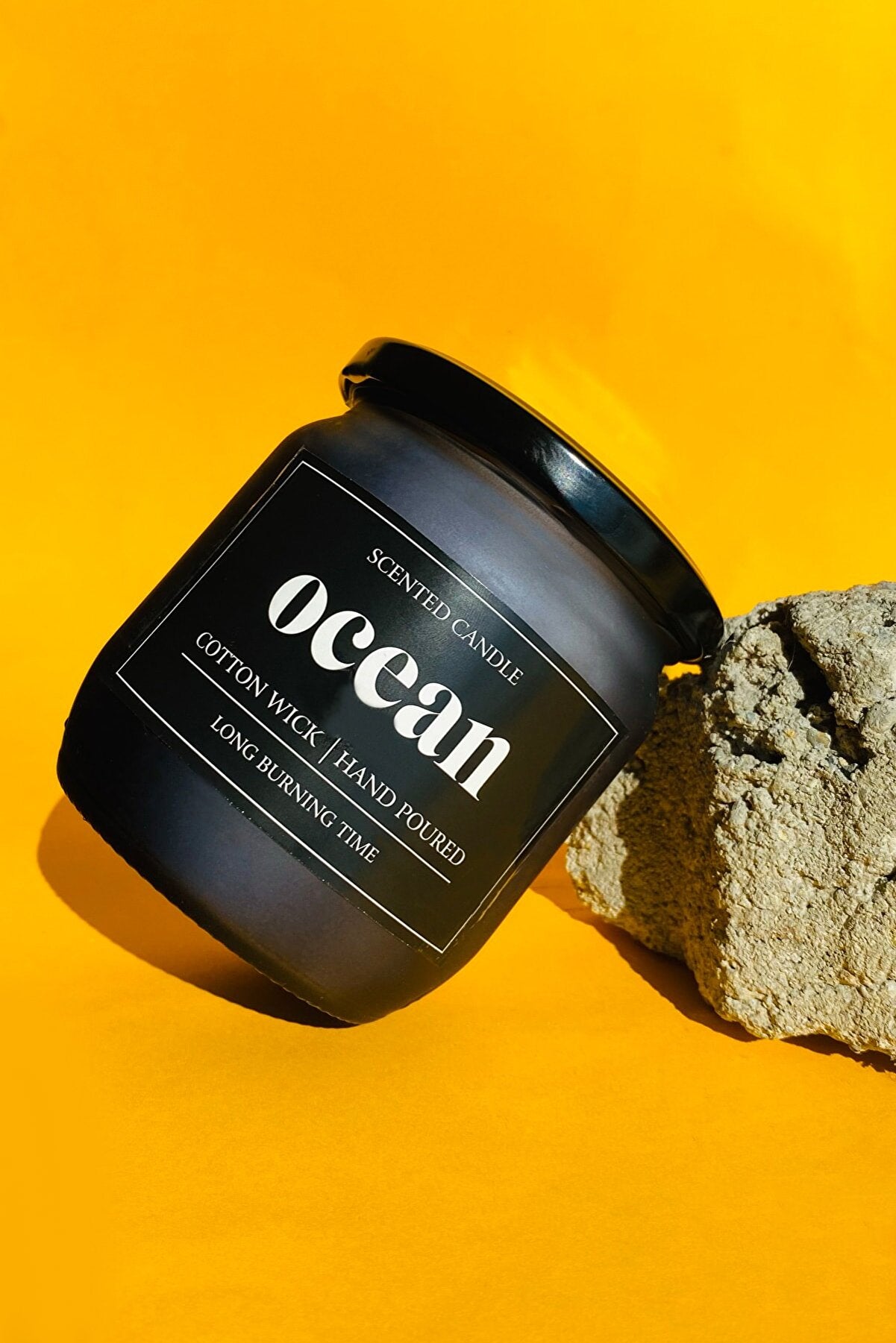 Ocean Large Jar Soy Candle - Handmade