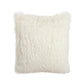 White 40×40cm real wool cushion – one-sided genuine wool with soft insert, warm, breathable, and ultra-comfortable, perfect for sofas, chairs, and home décor, adding a cozy and elegant touch to any space.