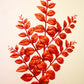 Glitter Branch Red – Festive Decorative Branch with Sparkling Red Glitter Finish – Perfect for Holiday Arrangements, Wreaths, Garlands, and Seasonal Displays