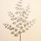 Glitter Silver Branch Elegant Christmas Decoration with Sparkling Finish, Festive Accent for Floral Arrangements, Wreaths, and Holiday Displays