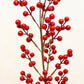 RED BERRY LGE CLUSTER STEM 76CM