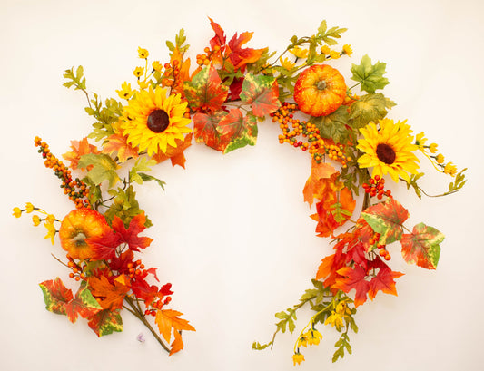 PUMPKIN SPICE GARLAND 150CM £20.95