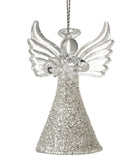 Glitter Glass Angel 6cm