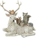 Woodland Stag and Friends, 18.5cm