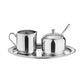 RITZ Cream/Sugar Bowl on Tray – Elegant Creamer and Sugar Bowl Set with Matching Tray – Perfect for Serving, Tea Parties, and Stylish Table Décor