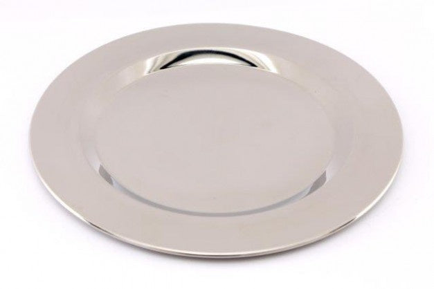 Silver Charger Plate, 33cm