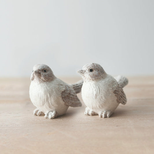 Assortment of 2 Perched Birds, 4.5cm