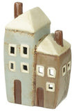 Ceramic Houses Candle Holder