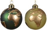 Gold World Baubles, Set 3