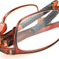 Stylish +250 Reading Glasses in Orange | Lightweight & Durable | Comfortable Fit for Men & Women | Scratch-Resistant Lenses | High-Clarity Vision Readers