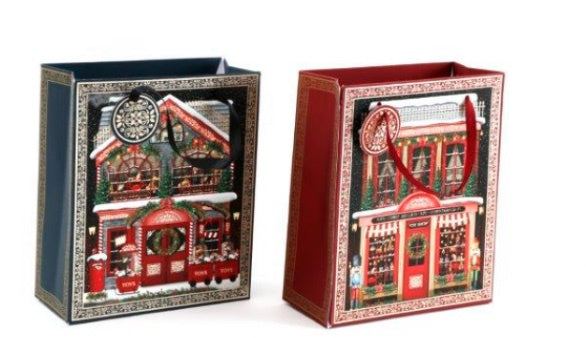 Traditional Toy Shop Bags, 23cm