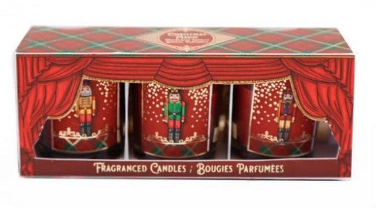 Christmas Nutcracker Candle Set