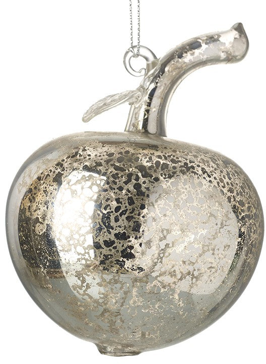 Mottled Glass Apple 10cm