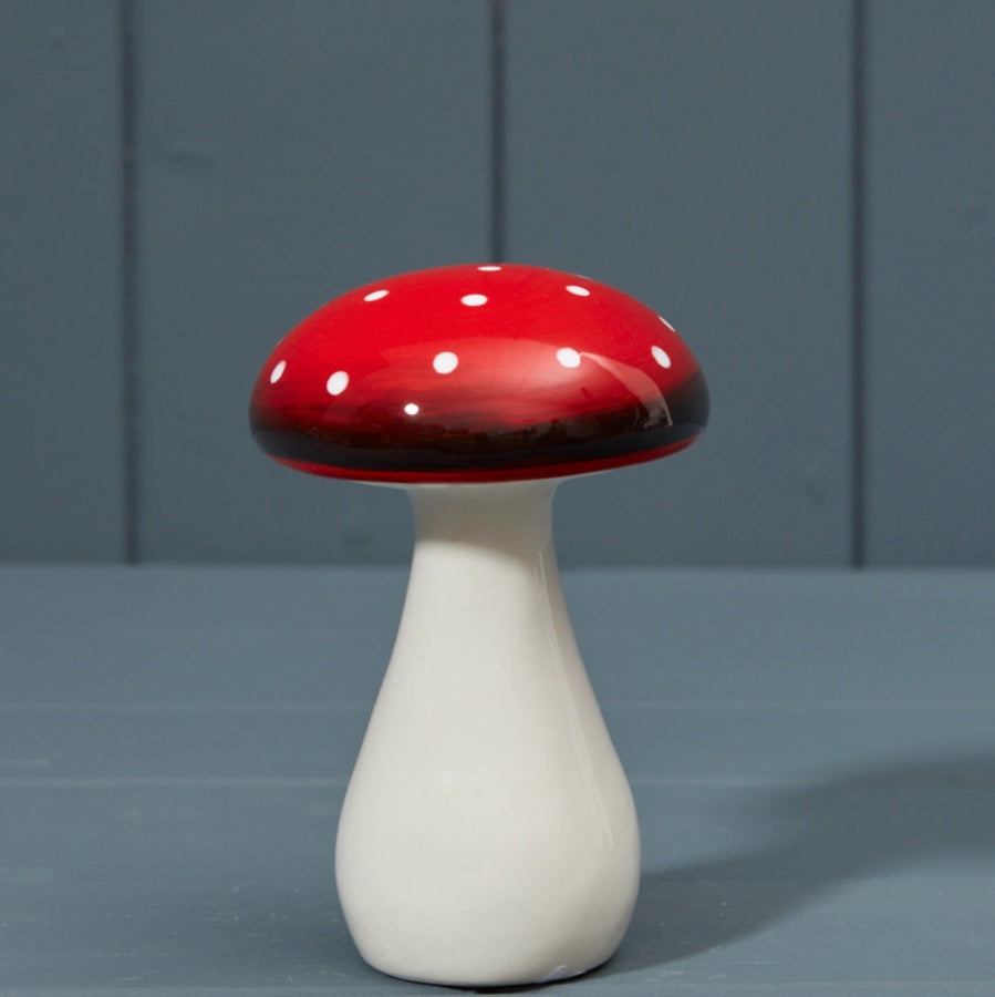 Ceramic Mushroom, 12.5cm