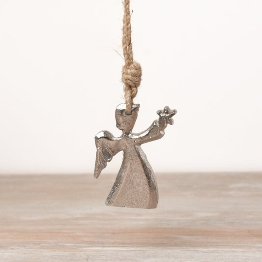 Metal Hanging Angel, 8cm