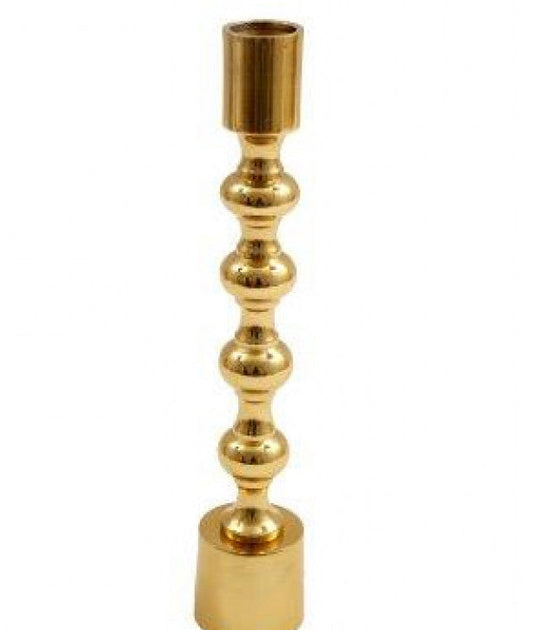 Laurie Gold Candlestick Holder, 19.5m