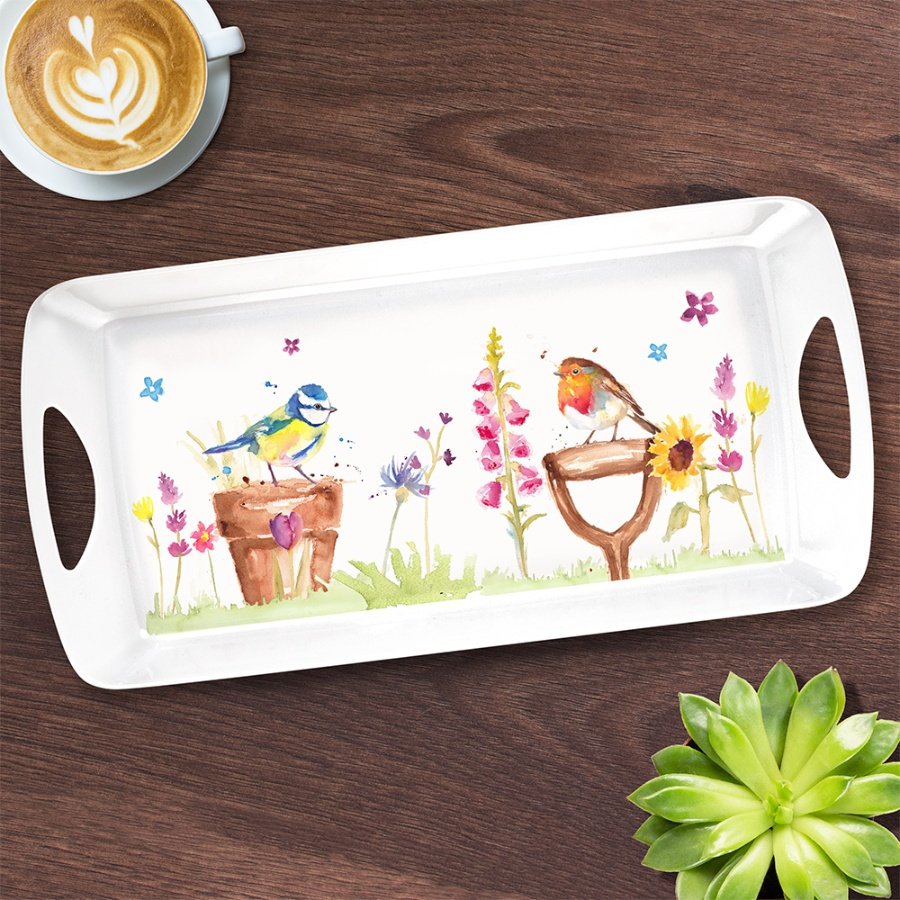 Garden Birds Range Medium Tray