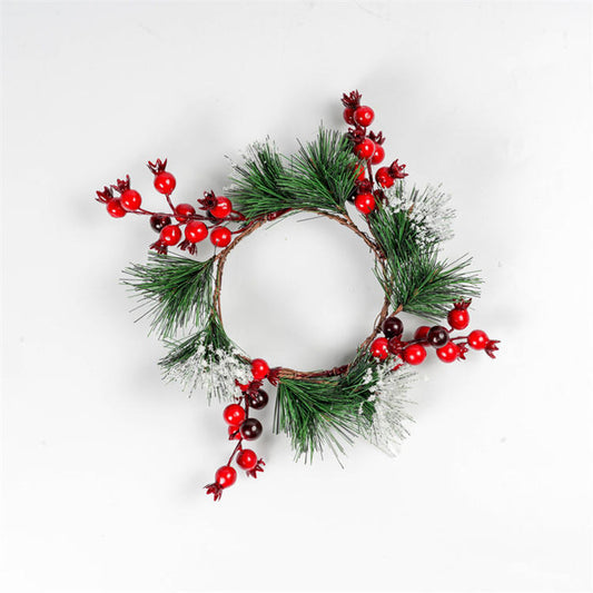 Christmas PVC Pine Needle Wreath