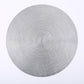 Heat insulation braided round table mat – durable and stylish placemat for dining tables, protects surfaces from heat and scratches, woven design adds a decorative touch, perfect for kitchen, dining, and coffee tables.