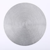 heat insulation braided table mat round table mats