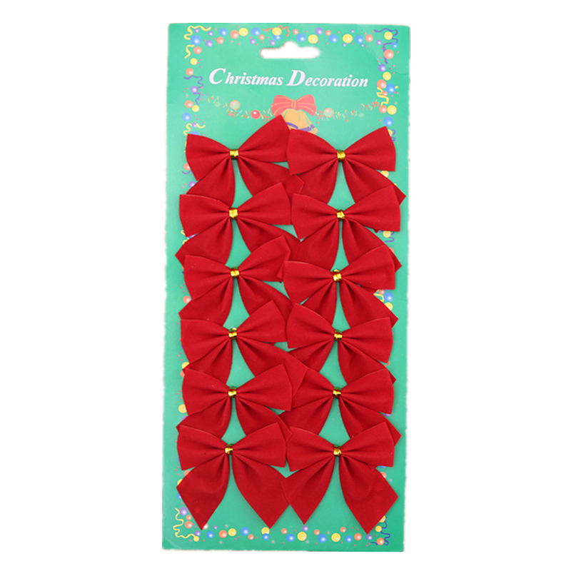 Christmas Bows-Red