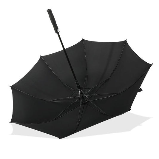 Golf Auto Open Black Umbrella