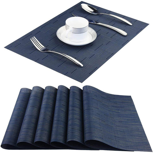 PVC material woven placemats