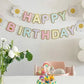 Happy Birthday Banner - Stylish and Reusable Party Decoration for Birthday Celebrations - Durable, Easy to Hang, and Perfect for Indoor and Outdoor Decor - Ideal for Kids and Adults