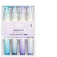 6pcs ins macaron morandi color pastel highlighter pen