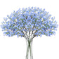 Artificial Baby’s Breath Flowers, 50 cm (19.7 Inches) Fake Gypsophila Bouquets, Realistic Silk Floral Stems for Wedding, Home, Office & Event Decorations