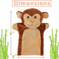 Monkey Hand puppet
