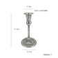Metal candle holder vintage silver – elegant and antique-inspired design, perfect for home décor, weddings, and special occasions, durable and sturdy construction, adds a classic touch to any space, ideal for taper or pillar candles.