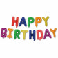 Happy Birthday Balloon – Large Colorful Foil Balloon for Party Decorations – Vibrant & Durable Helium-Compatible Balloon – Perfect for Birthday Celebrations & Events