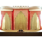 5*3ft vinyl backdrop Red