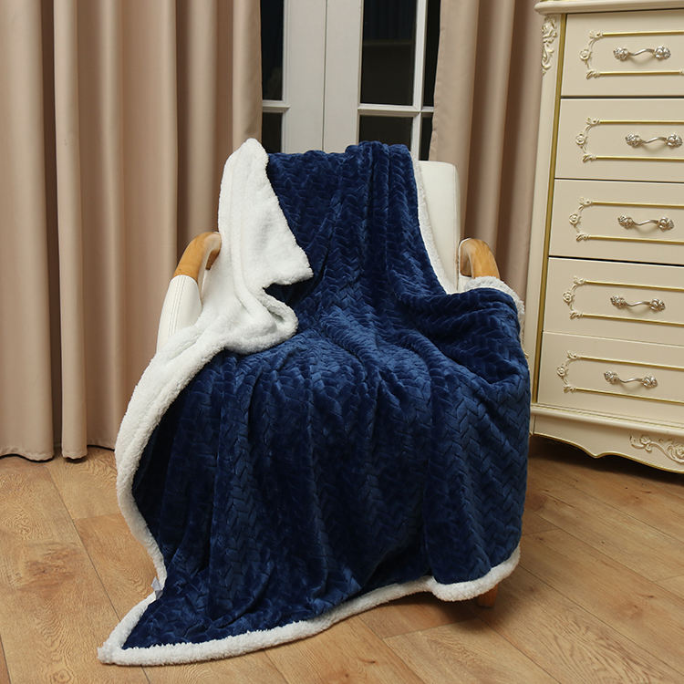 Flannel Sherpa Blanket
127*152cm