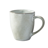 Classic Rustic Mugs, 8.2x6.5cm, Set of 4 - Ceramic, Sustainable, Ideal for Hotel and Restaurant Use