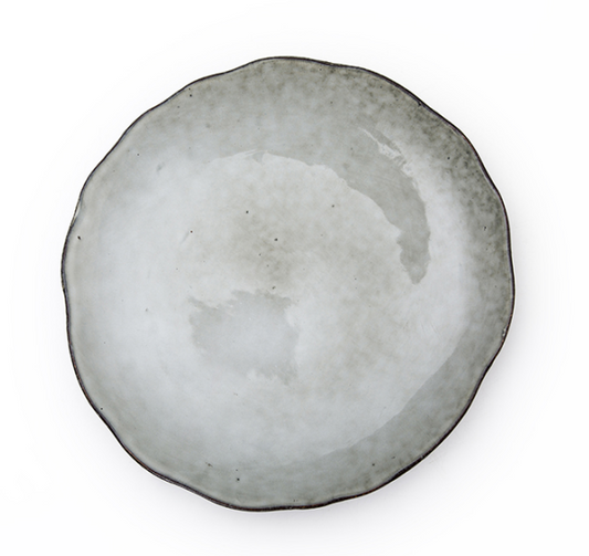 Classic Rustic 8.25" Plates, 20.5x3cm, Set of 4 - Ceramic, Sustainable, Ideal for Hotel and Restaurant Use